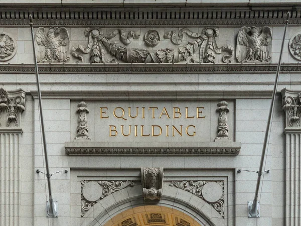 Edifício equitativo - Nova Iorque — Fotografia de Stock