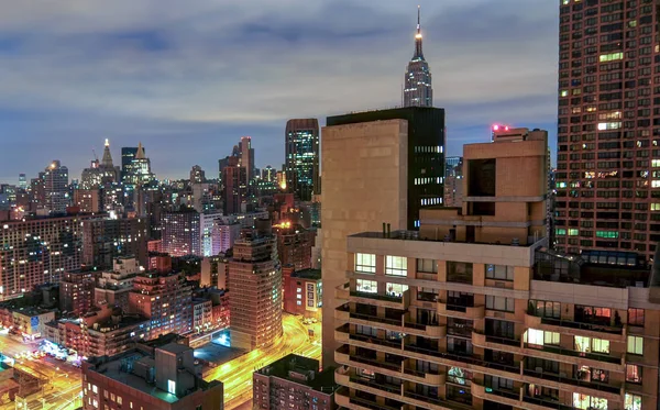 Skyline do leste de Midtown — Fotografia de Stock