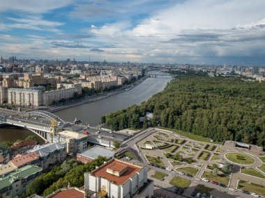 City Skyline - Moscow, Rusya Federasyonu