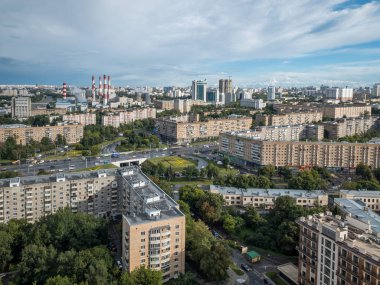 City Skyline - Moscow, Rusya Federasyonu