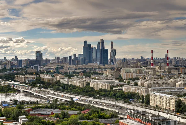 City Skyline - Moscú, Rusia — Foto de Stock