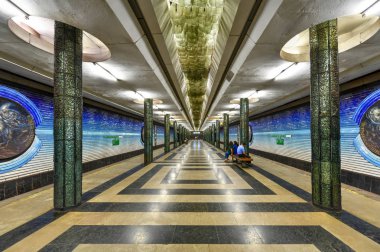 Kosmonavtlar Metro İstasyonu - Taşkent, Özbekistan