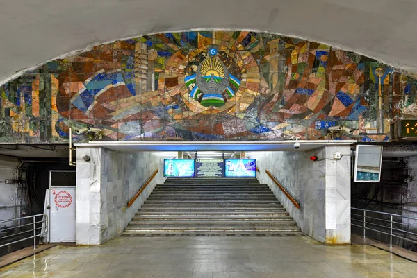 Ozbekiston metro - taschkent, usbekistan — Stockfoto