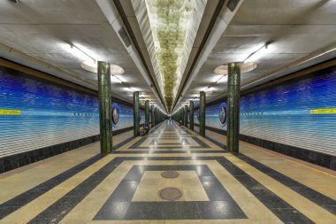 Kosmonavtlar Metro İstasyonu - Taşkent, Özbekistan
