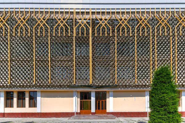 Szovjet építészet - Szamarkand, Üzbegisztán — Stock Fotó