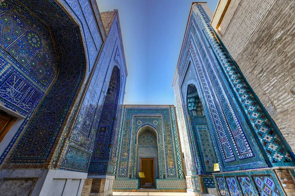 Shah-i-zinda - samarkand, Usbekistan — Stockfoto