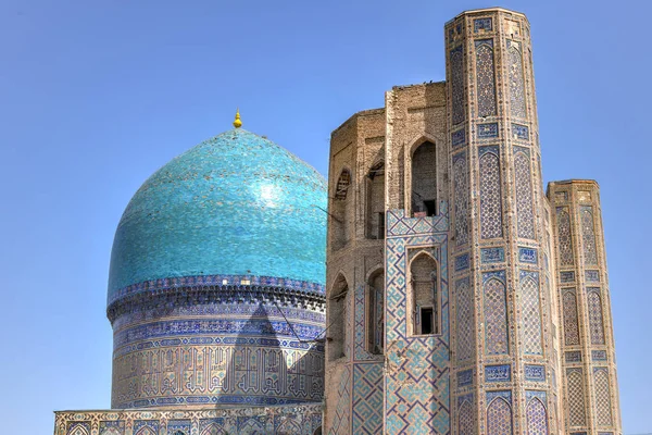 Mezquita Bibi Khanym - Samarcanda, Uzbekistán — Foto de Stock