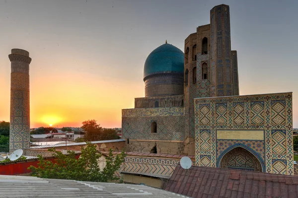 Mezquita Bibi Khanym - Samarcanda, Uzbekistán — Foto de Stock