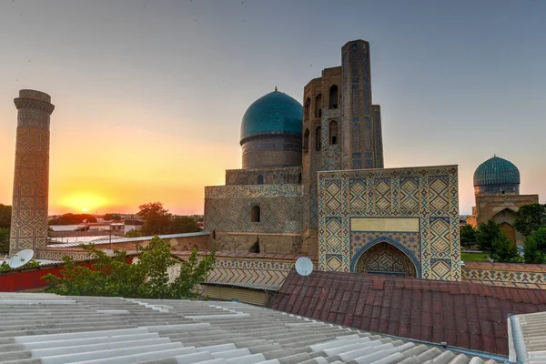 Bibi Khanym Mosque-Samarkand, Uzbekistan — Stockfoto