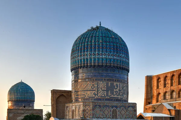 Mešita Bibi Khanym-Samarkand, Uzbekistán — Stock fotografie