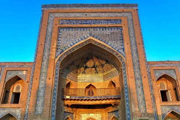 Mohammed Rakhim Khan Madrassah - Khiva, Uzbekistan — Stock Photo, Image