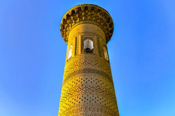 Sayid Niaz Sheliker Minaret - Khiva, Oezbekistan — Stockfoto