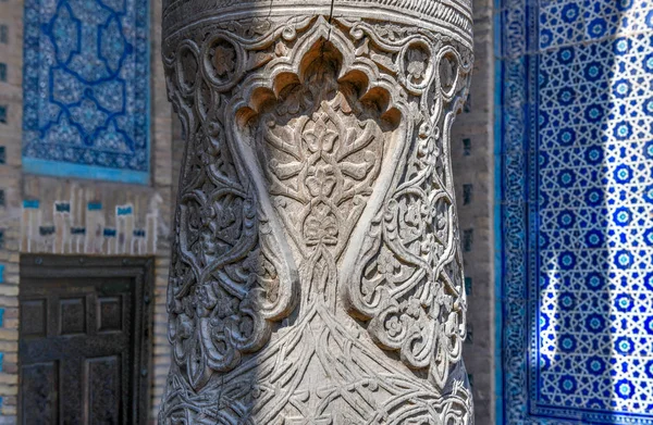 Juma清真寺-- -- Khiva，乌兹别克斯坦 — 图库照片