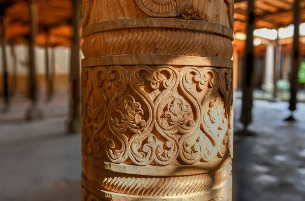 Juma moskén - Khiva, Uzbekistan — Stockfoto