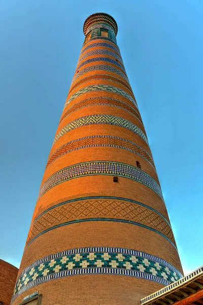 Islam Khoja Minaret - Khiva, Uzbekistan — Zdjęcie stockowe