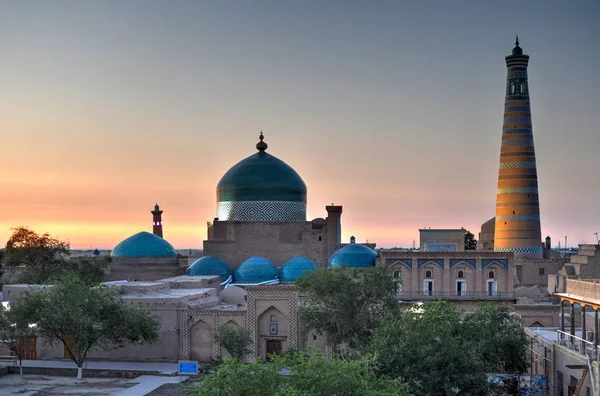 Islam Khoja Minaret - Khiva, Uzbekistan — Stockfoto