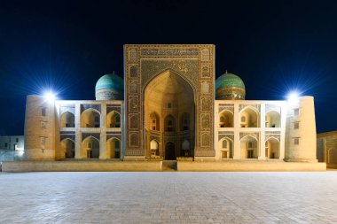 Antik Mir-i-Arap Madrasa - Buhara, Özbekistan