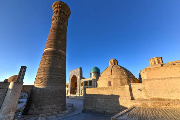 Kalon Nagy Minaret - Bukhara, Üzbegisztán — Stock Fotó