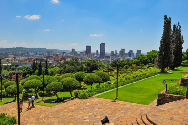 Vista Del Skyline Pretoria Desde Union Building Sudáfrica — Foto de Stock