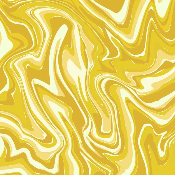 Abstrait Marbre Décoratif Pastel Fond Ton Jaune Vecteur Illustration Eps10 — Image vectorielle