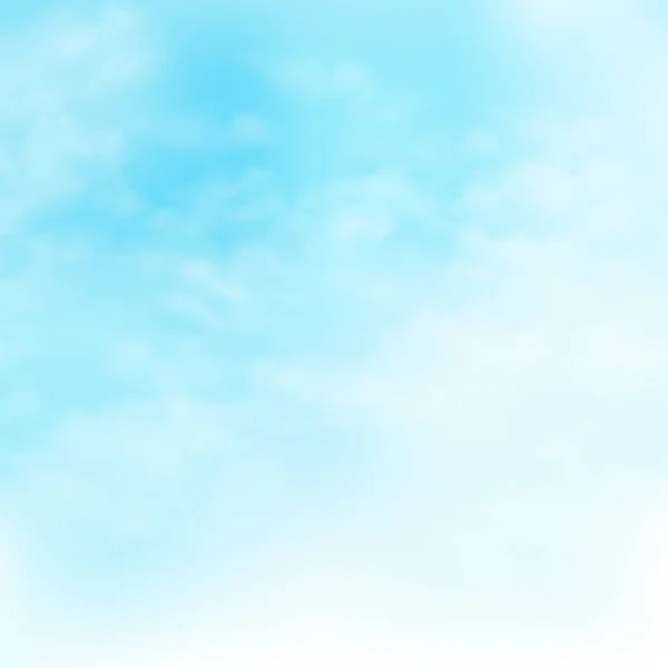 Bulutların üstünde mavi gökyüzü arka plan vektör eps10 resmini