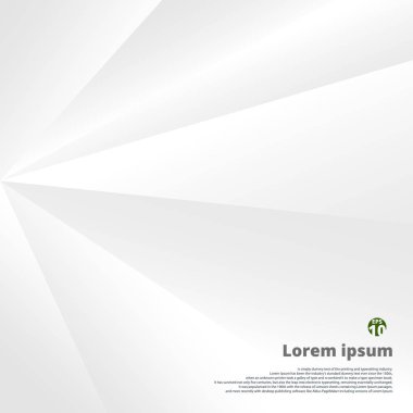 Arka plan gri ve beyaz üçgen şekli arka plan gradyan, illüstrasyon vektör eps10 ile