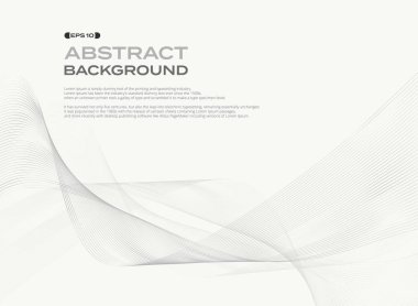 Özet satırları mesh, siyah dalga bölünmesini illüstrasyon vektör eps10