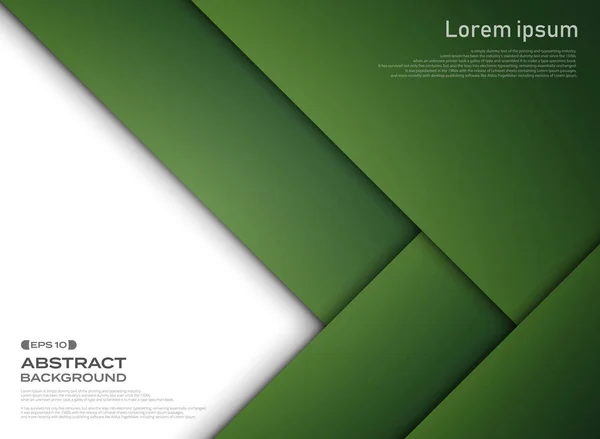 Desen arka plan, vektör eps10 soyut degrade yeşil kağıt kesme
