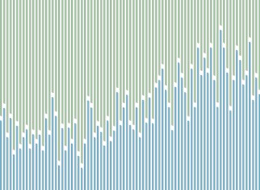 Şerit Özet satırı yeşil ve mavi model arka plan, eps10 vektör