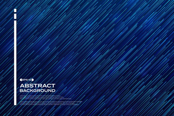 Resumen Del Patrón Línea Rayas Azules Tecnología Fondo Futurista Vector — Vector de stock