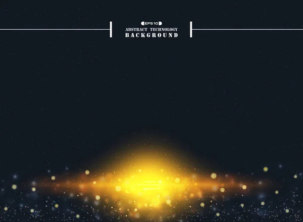 宇宙星尘的摘要与光爆裂闪烁背景 Eps10 — 图库矢量图片