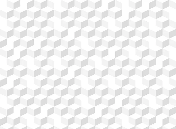 抽象的な正方形キューブ グラデーション グレー幾何学的なパターンの背景 ベクトル Eps10 — ストックベクタ
