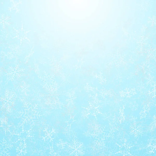 Αφηρημένο Χριστουγεννιάτικο Φεστιβάλ Νιφάδες Χιονιού Φόντο Του Ουρανού Διάνυσμα Eps10 — Διανυσματικό Αρχείο