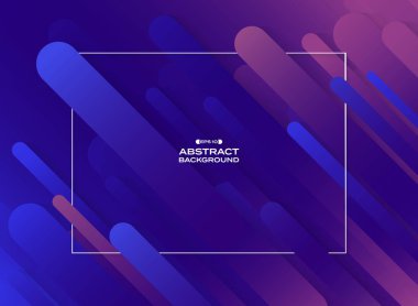Sıvı mor menekşe mavi geometrik çizgi deseni arka plan, eps10 vektör