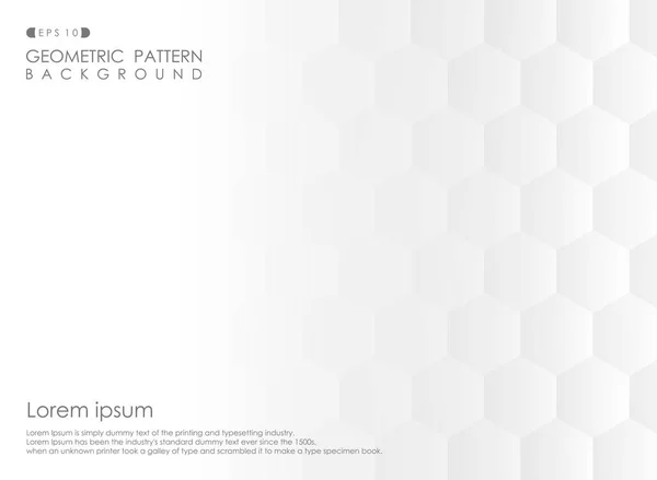 Pentagon geometrik desen degrade beyaz arka plan, vektör eps10 özetini