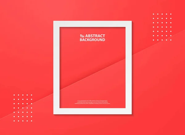 Gradiente abstracto de color rojo con fondo de llama blanco. ilustración vector eps10 — Vector de stock