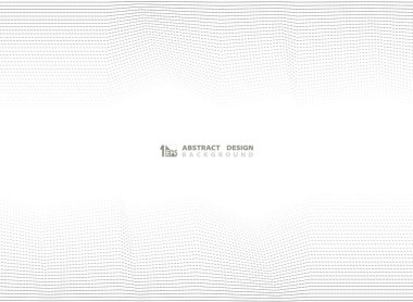 Soyut siyah çizgi zig zag kapak tarzı.