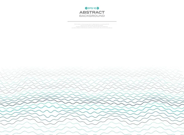 Fondo marino ondulado azul mínimo abstracto de la abstracción . — Vector de stock