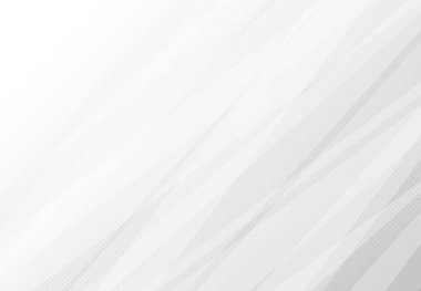 Soyut gradyan beyaz ve gri teknoloji tasarımı, yarım ton dizayn dekoratif arka plan. Reklam, poster, sanat eseri, şablon tasarımı, baskı için dekorasyon. Resim vektörü eps10