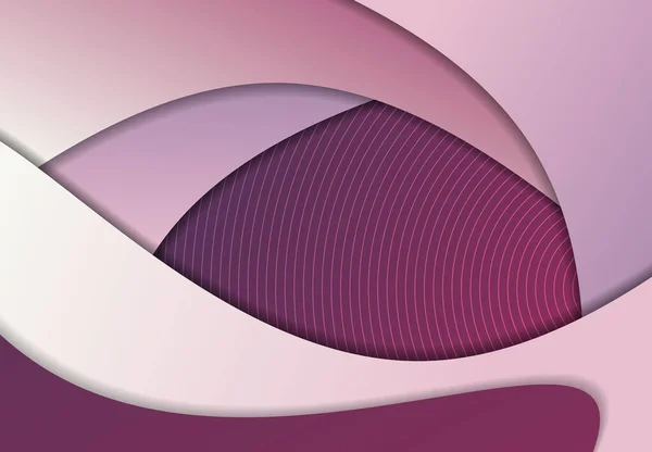 Абстрактный Фиолетово Белый Дизайн Геометрического Декоративно Художественного Фона Украсьте Объявление — стоковый вектор