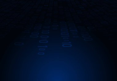 Fütürist model tasarım arka planının soyut sayı matrisi. Reklam, poster, sanat eseri, şablon ve baskı için dekorasyon. Resim vektörü eps10