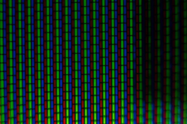 Makro fotoğraf piksel tv ekranında