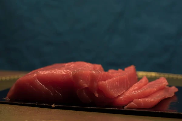 Güzel kırmızı balık dilimleri