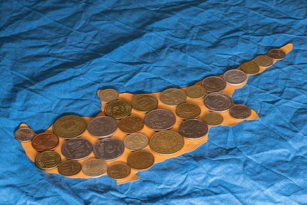 Kesilerek dışarı-in kağıt Kıbrıs Adası Uluslararası demir