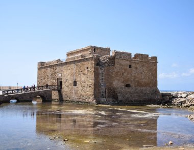 Pafos kale, Bizans kale Kıbrıs Paphos Harbour