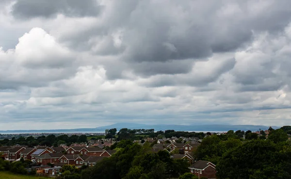 Una Vista Del Suburbio Lancaster Stodday Desde — Foto de Stock