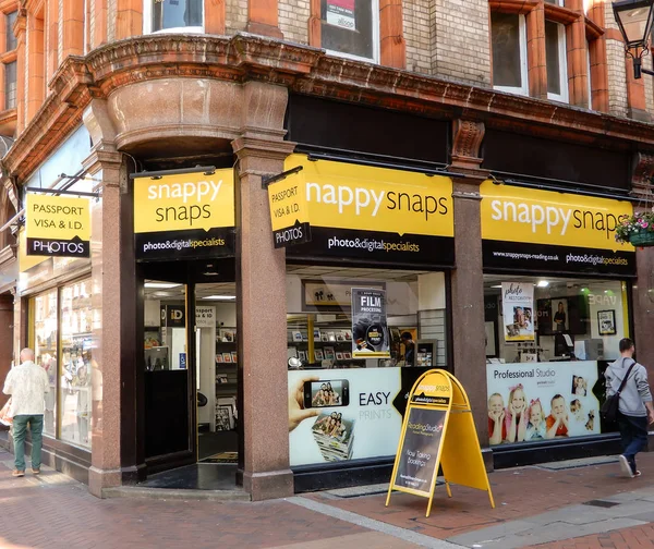 Reading United Kingdom June 2018 Store Front Snappy Snaps Friar — Stock Photo, Image