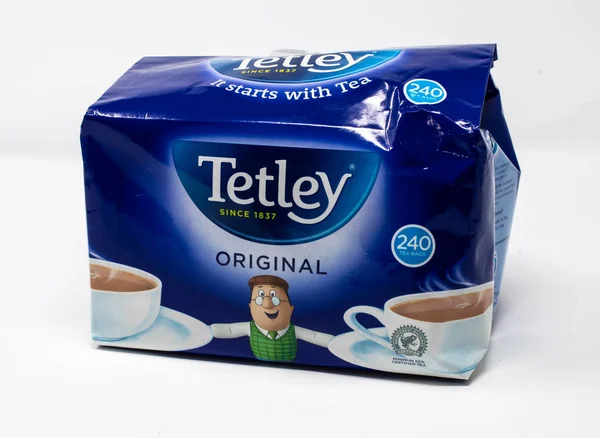 Reading Verenigd Koninkrijk September 2018 Een Verpakking Van 240 Tetley — Stockfoto
