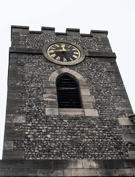 Une Ancienne Tour Horloge Chichester East Gate Square — Photo