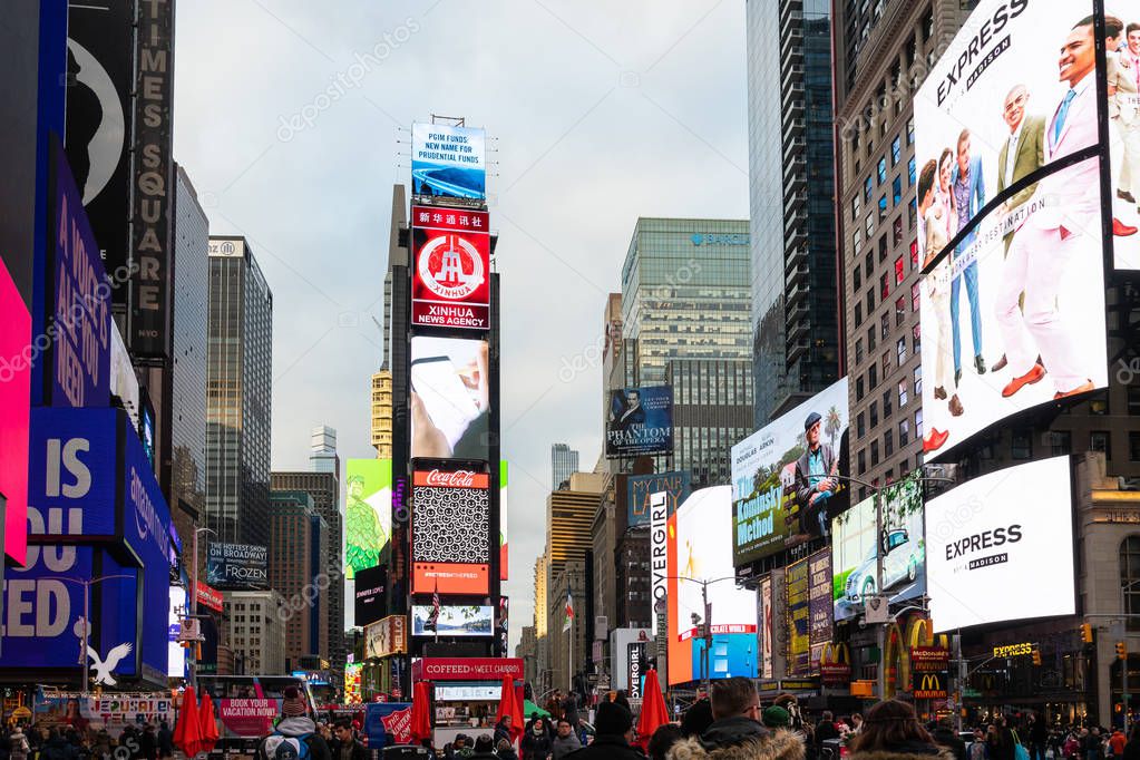 Times Square view